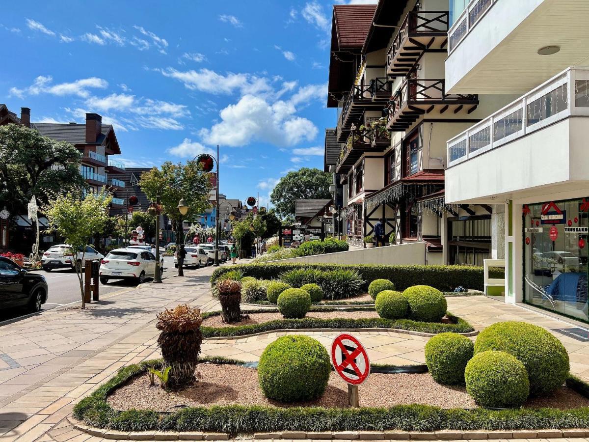 Apto 2Dorm 500M Rua Coberta By Achei Gramado Exterior foto